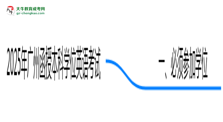 2025年廣州函授本科學(xué)位英語(yǔ)必考嗎？替代方案思維導(dǎo)圖