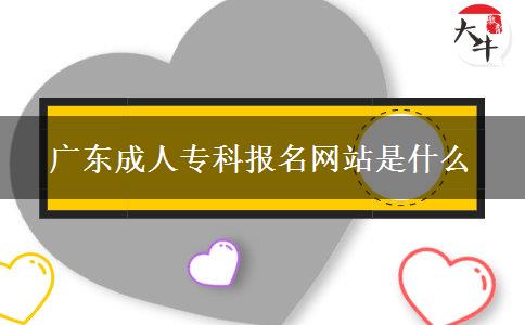 廣東成人?？茍竺W(wǎng)站是什么
